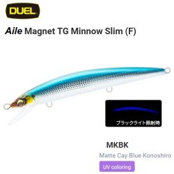 DUEL Aile Magnet TG Minnow Slim 140F 30g. F1258-MKBK