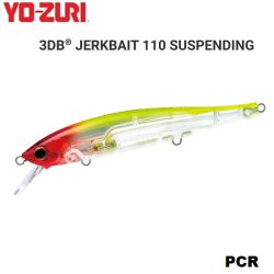 Yo-Zuri 3DB JERKBAIT 110SP 110mm. R1355-PCR