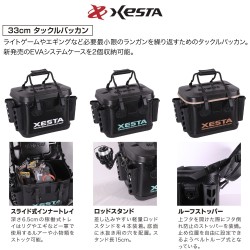 Чанта със стойки за въдици XESTA EVA Bakkan Bag -18L / 33 cm