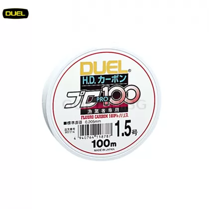 Месина DUEL H.D.Carbon PRO100S Fluorocarbon 100m.