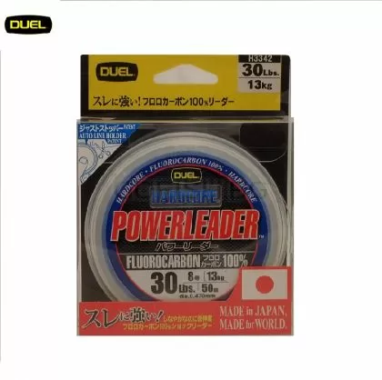 Месина DUEL HARDCORE POWERLEADER FC Fluorocarbon 100% 50m.