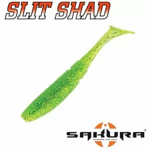 Туистери Sakura Slit Shad 100mm