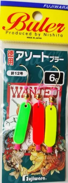 Buler Fujiwara Assorted Type 6g. #Assorted colors