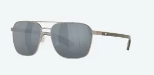 Costa WADER - Brash Gunmetal Gray Silver Mirror 580P
