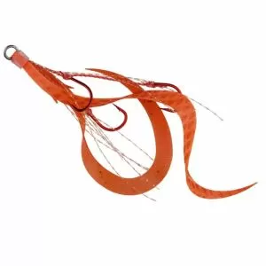 Tai Rubber START Triple Hook "Curly" hook size:S #02 Orego Million