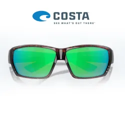 Costa TUNA ALLEY 10 Tortoise frame, Green Mirror 580P