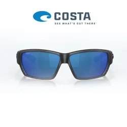 Costa TUNA ALLEY 01 Blackout  frame, Blue Mirror 580P