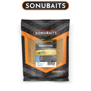 Sonubait Stiki Banoffee Method Pellets 2mm S1800020