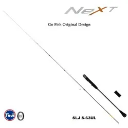 Въдица NeXT SLJ S-63UL 1.90  Jig Max 80g. Full Solid Super Light Jigging