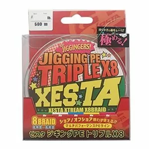 XESTA Jigging PE Triple x8 - 600m