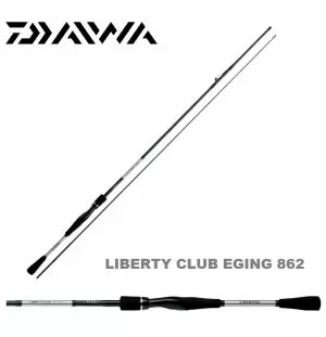 Прът с вътрешни водачи DAIWA Liberty Club Eging 862MI 2,59м. 20-50гр.