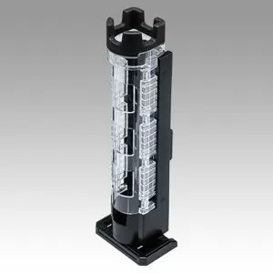 MEIHO BM-300 ROD STAND -Light  Clear color