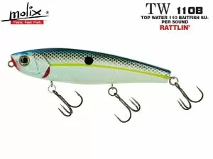 Molix Top Water 110mm.Baitfish