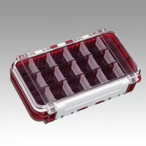 Кутия MEIHO Waterproof Case WG-1 Clear RED (двустранна)