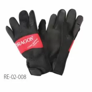 Dragon gloves neopren 2 finger - black  02-008