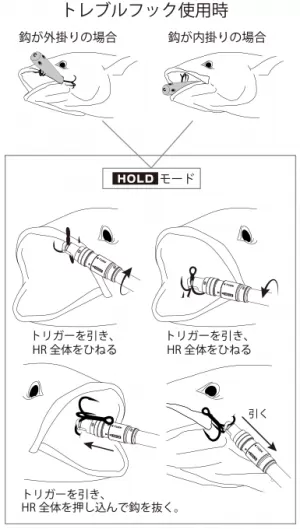 Studio Ocean Mark Hook Remover HR-180L
