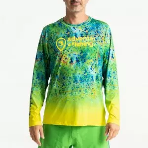 Adventer Fishing UV T-shirt with long sleeves - Mahi Mahi