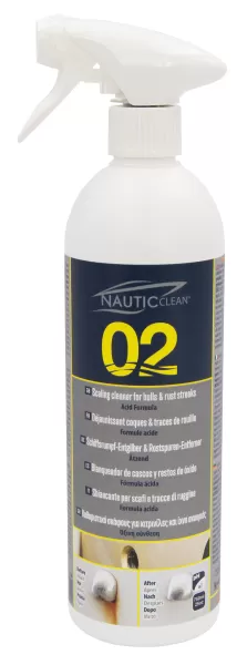 Nautic clean Scaling cleaner for hulls & rust streaks 02
