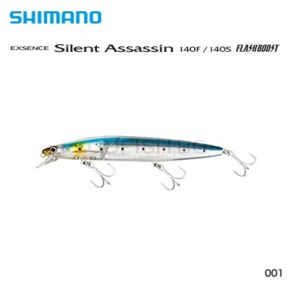 Shimano Exsence Silent Assasin 140F Flash Boost XM-114T