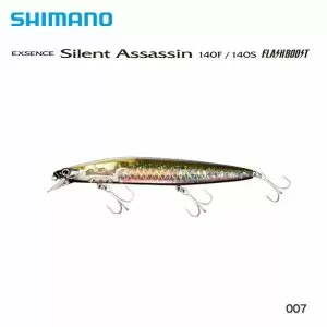 Shimano Exsence Silent Assasin 140F Flash Boost XM-114T
