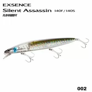 Shimano Exsence Silent Assasin 140S Flash Boost XM-214T -002