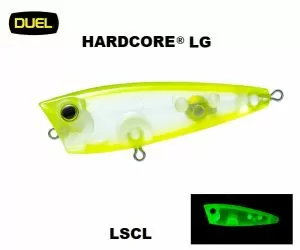 DUEL Hardcore LG Popper (F) 50mm. 4,5gr. F1203-LSCL