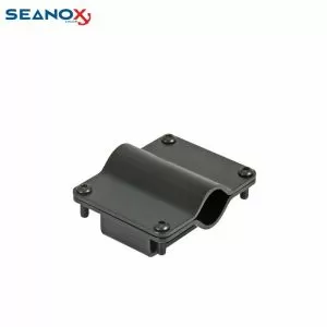 SEANOX fixing flange for mounting on a tube 450427 Black