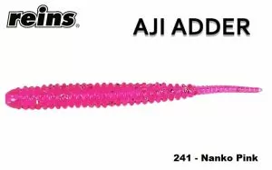 REINS Aji Adder 2.0" 50mm 15pcs. #241 Nanko Pink
