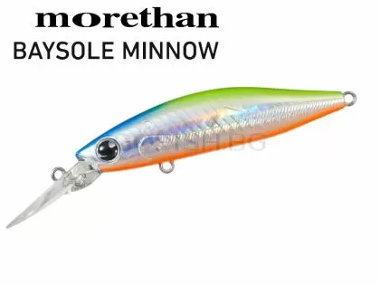 Воблер DAIWA Morethan Baysole Minnow 73S-DR 73mm. 11.7g.