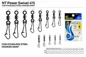 NT Power Swivel Hooked Snap