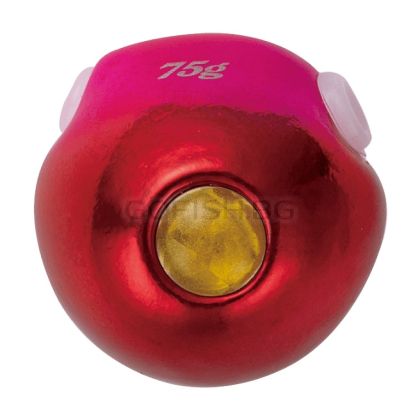 Tairubber Hayabusa Freeslide Tungsten head 160g. P565 #08 Red Pink