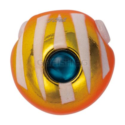 Tairubber Hayabusa Freeslide Tungsten head 160g. P565 #13 Mummy Glow Golden Orange