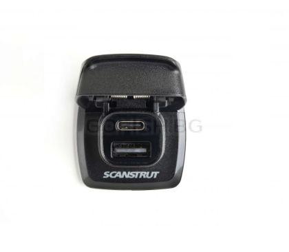 Scanstrut Flip Pro Fast Charge Dual USB Socket SC-USB-F1