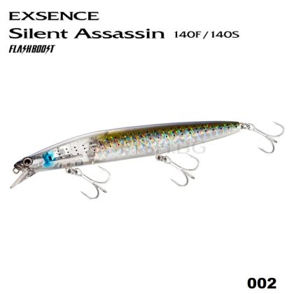Shimano Exsence Silent Assasin 140S Flash Boost XM-214T -002