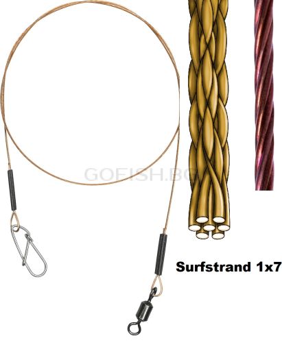 Dragon A.F.W. 1x7 Surfstrand Classic - 2pcs.