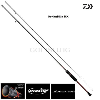 DAIWA Gekkabijin MX 74UL-S-N 2.24m 0.3-5g.