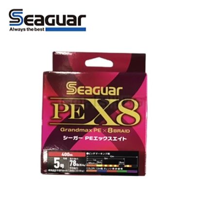 Влакно Seaguar Grandmax PE x8 5colors 400m.