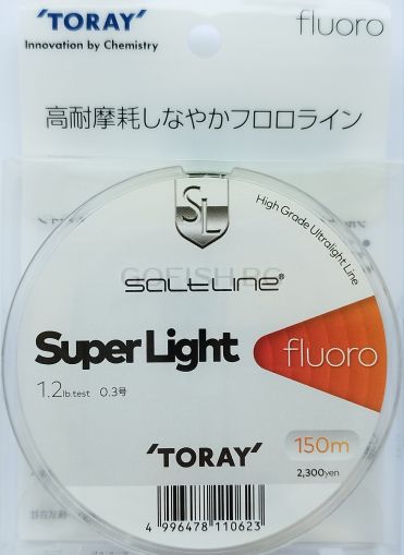 Флуорокарбон TORAY SALT LINE Super Light FLUORO 150m.
