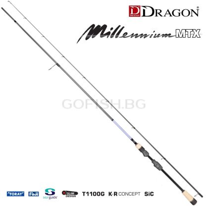 Въдица Dragon Millenium  MTX  2.45m. 7 - 28g. 25-14-245