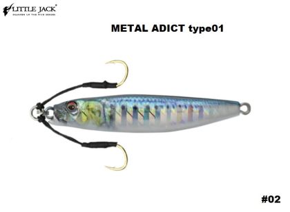 Пилкер Little Jack Metal Adict type 01 18gr.