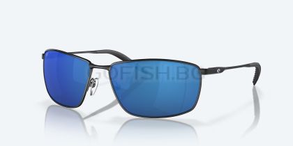 Costa TURRET - 11 Matte Black Blue Mirror 580P
