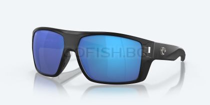 Слънчеви очила Costa  DIEGO - 11 Matte Black Blue Mirror 580G