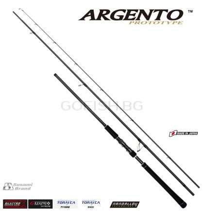 Graphiteleader ARGENTO Prototype GLAPS-1153MH 3.48m. max 50g.