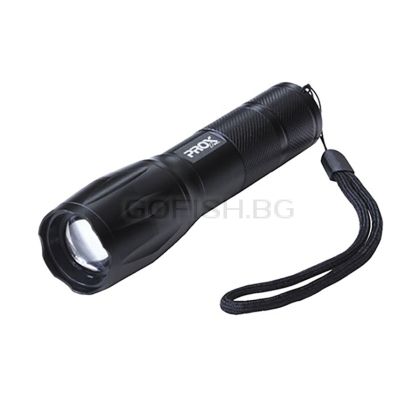 UV Led фенер PROX Zoom Lens Dual Handy Light  PX429K-Black