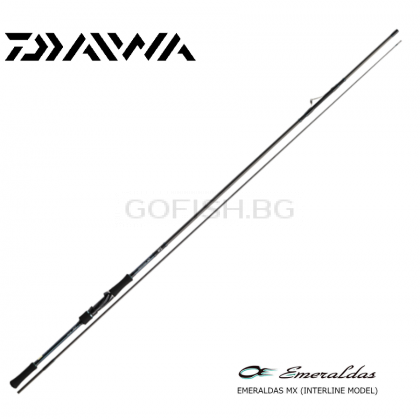Въдица с вътрешни водачи DAIWA EMERALDAS MX IL 83MH 2,51m. 25-80gr.