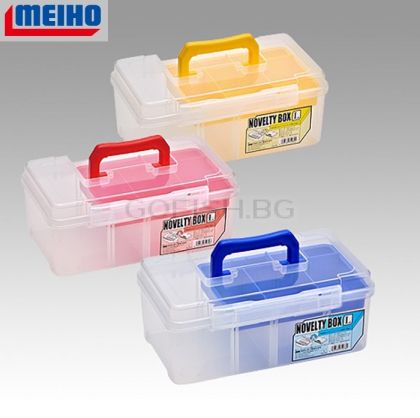 MEIHO Novelty Box-clear/yellow