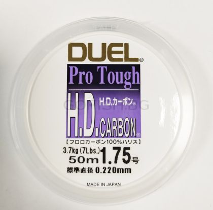 DUEL H.D. Carbon 100% Fluorocarbon 50m.