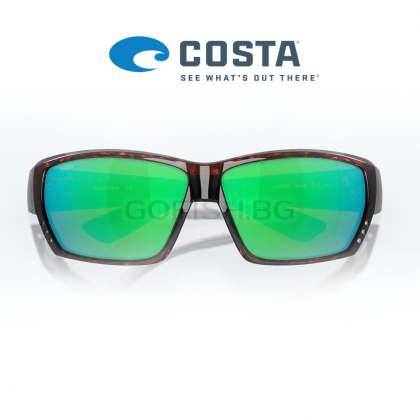 Очила Costa TUNA ALLEY 10 Tortoise frame, Green Mirror 580P