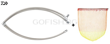 Глава за кеп с мрежа DAIWA ISO Landing net