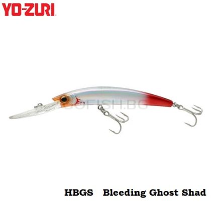 Yo-Zuri Crystal Minnow Deep Diver 130F R1136